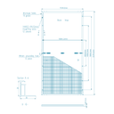 ULICA SOLAR, UL-540M-144HV, Standard Monofacial Monocrystalline MONO half-cut cells 540Wp Solar Panel