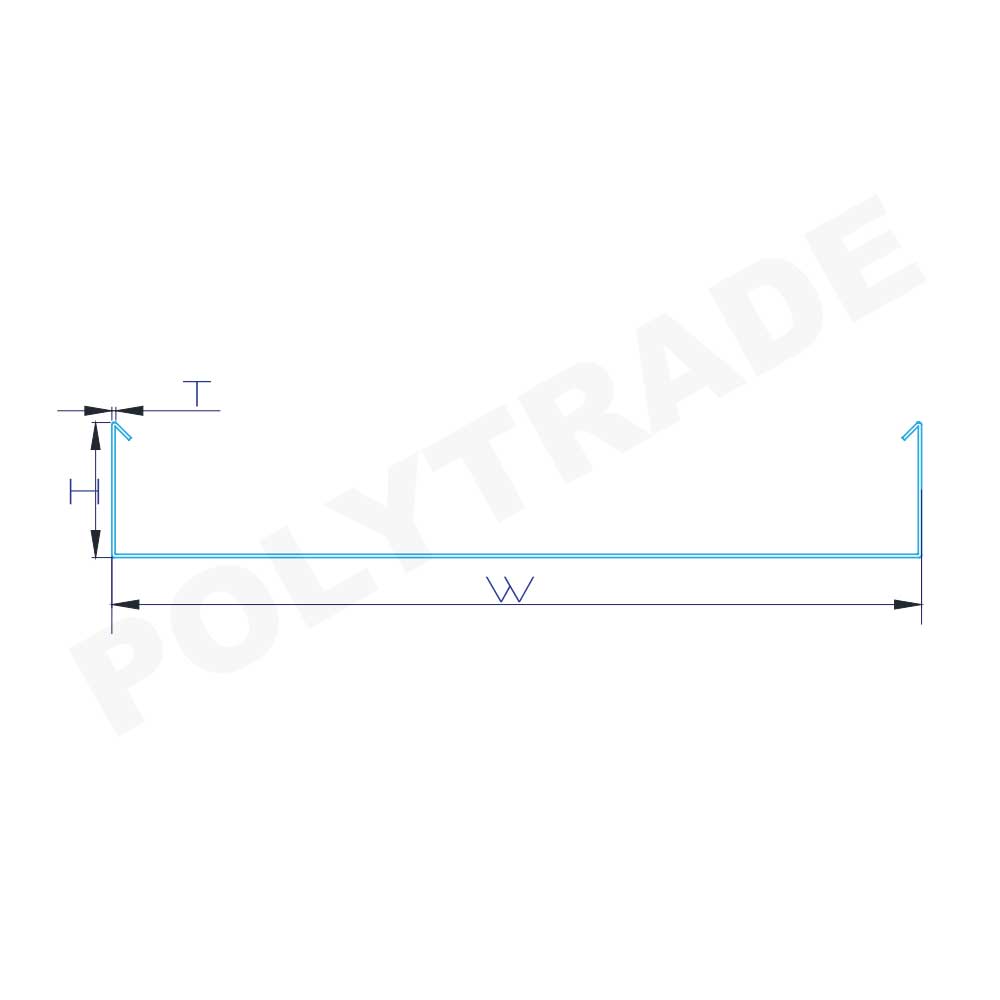 Perforated Cable Trays WRF, HDG, Fast Connection