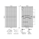 AE SOLAR, AE-MD-132BS, Standard Bifacial Monocrystalline PERC half-cut cells 485Wp Solar Panel