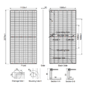 AE SOLAR, AE-MD-144BD, Standard Bifacial Monocrystalline PERC half-cut cells 540Wp Solar Panel