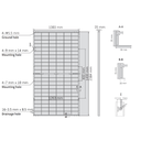 ASTRONERGY, CHSM66M-DG(F)-BH210-645W, Standard Bifacial Monocrystalline PERC half-cut cells 645Wp Solar Panel