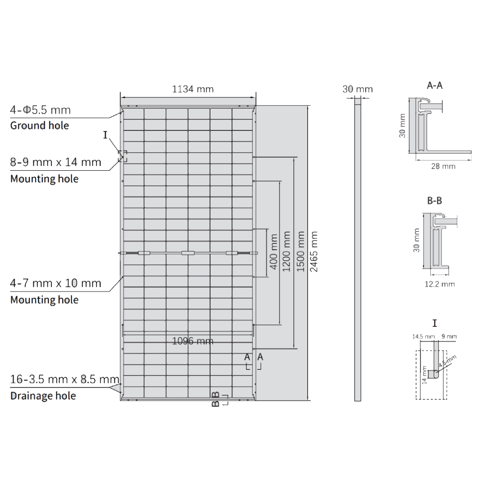 ASTRONERGY, CHSM78N-DG(F)-BH182-605W, Standard Bifacial Monocrystalline PERC half-cut cells 605Wp Solar Panel