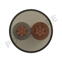N2XH 2x4 CL-2 RE 0.6/1kV Energy Cable
