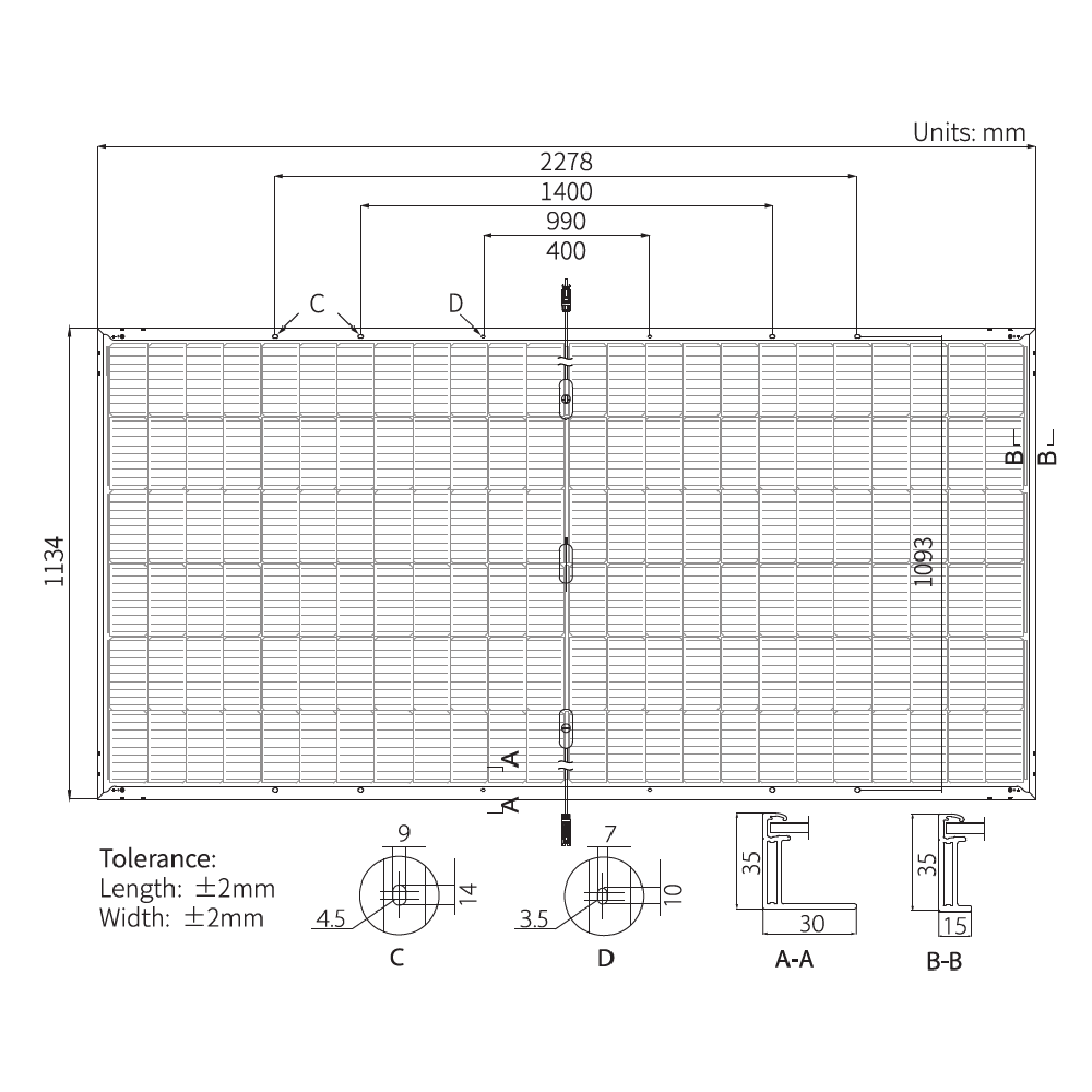 LONGI, LR5-72HBD-545W, Standard MonofacialMonocrystalline Half-cut Cell 545Wp