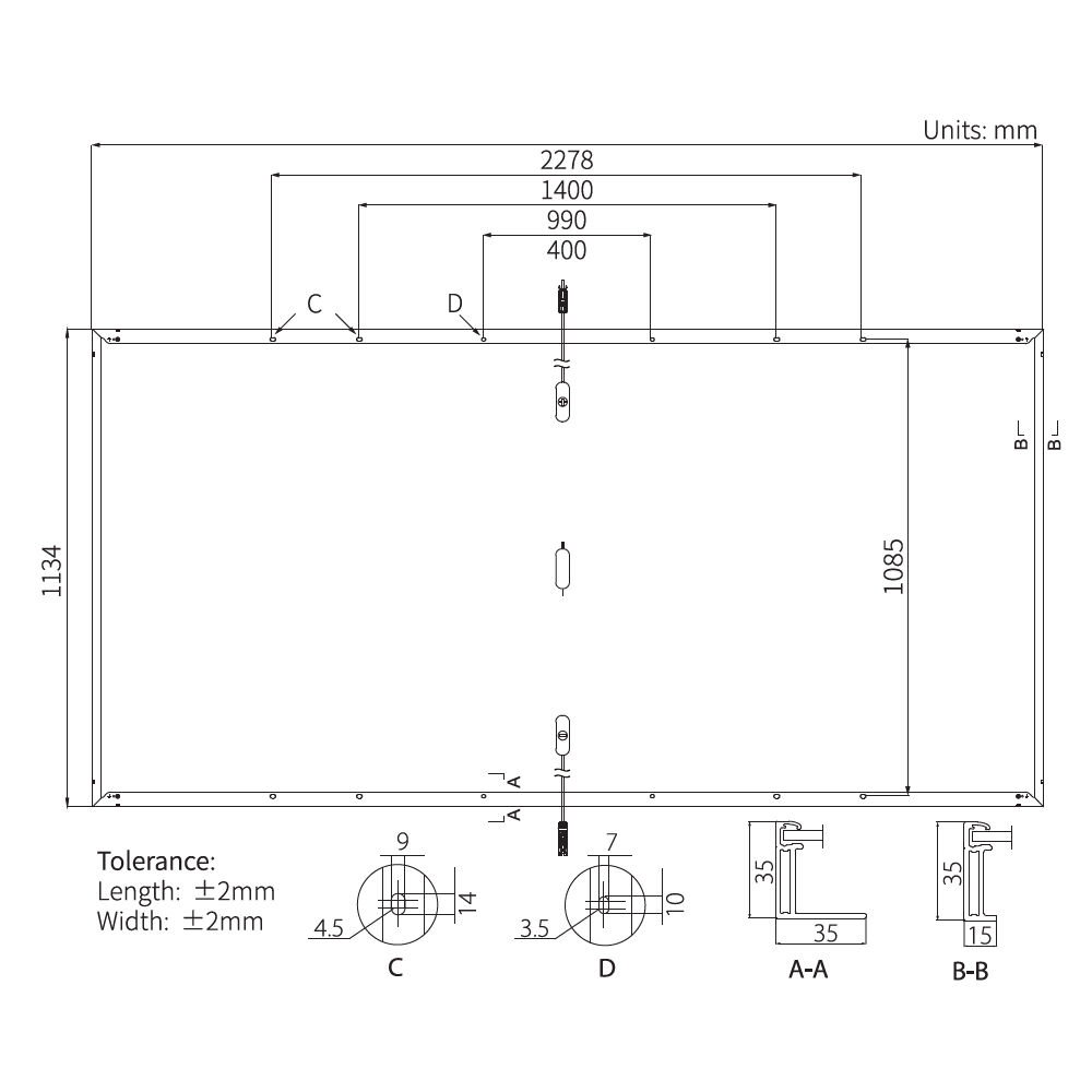 LONGI, LR5-72HTH-565W, Standard MonofacialMonocrystalline Half-cut Cell 565Wp