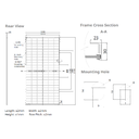 CANADIAN SOLAR, CS3W-450MB-AG, Standard BifacialMono-crystalline Mono PERC 450Wp