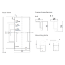 CANADIAN SOLAR, CS3W-450MS, Standard Monofacial Mono-crystalline Mono PERC 450Wp
