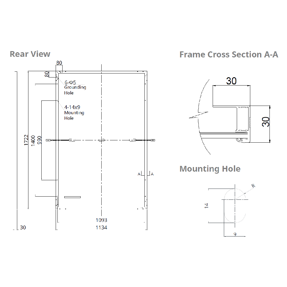 CANADIAN SOLAR, CS6R-385MS, Standard Monofacial Mono-crystalline Mono PERC 385Wp