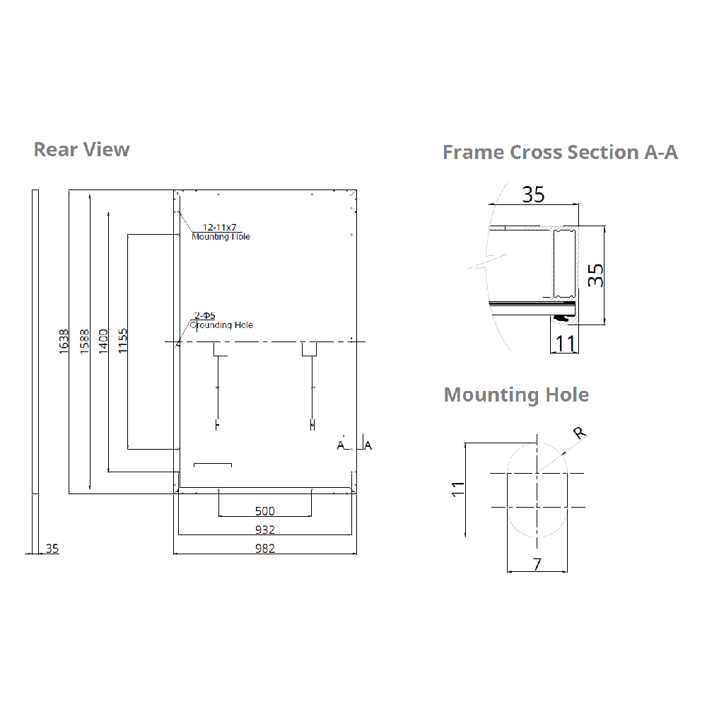 CANADIAN SOLAR, CS6P-275P-PLUS, Standard Monofacial Mono-crystalline Mono PERC 275Wp
