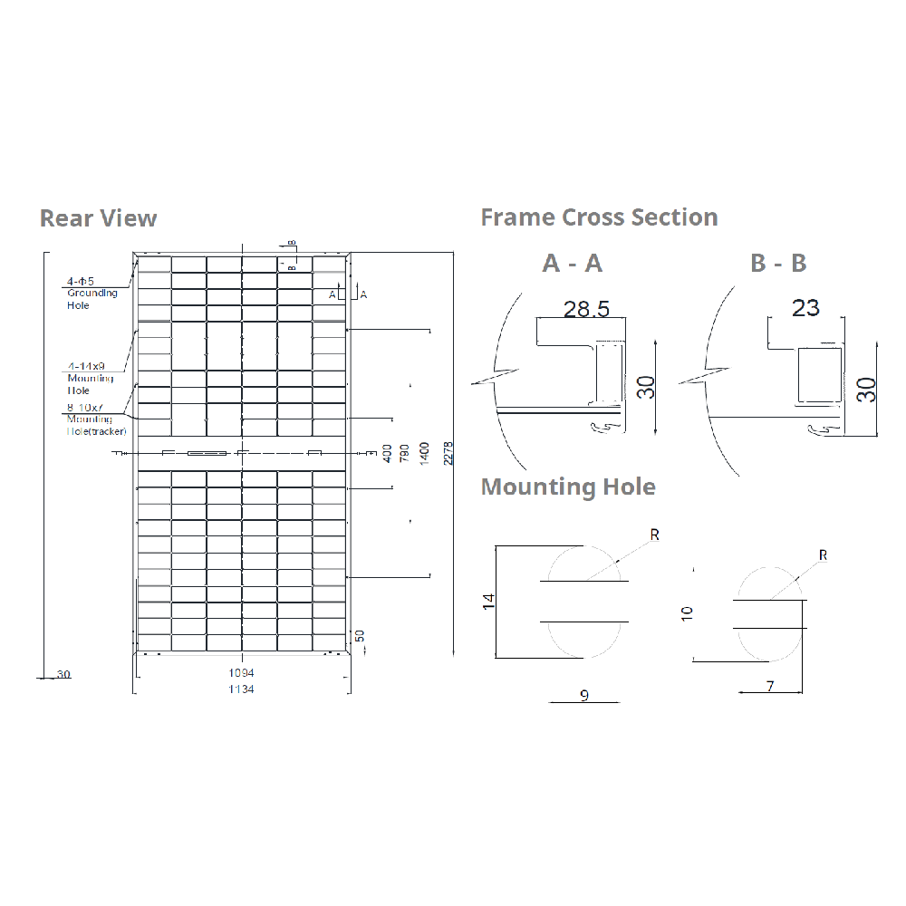 CANADIAN SOLAR, CS6W-575TB-AG, Standard Bifacial TOPCon N-type  575Wp