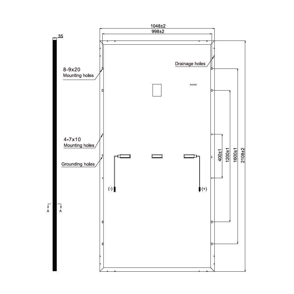RISEN ENERGY, RSM144-7-435M, Standard Monofacial Monocrystalline PERC half-cut cells 435Wp Solar Panel