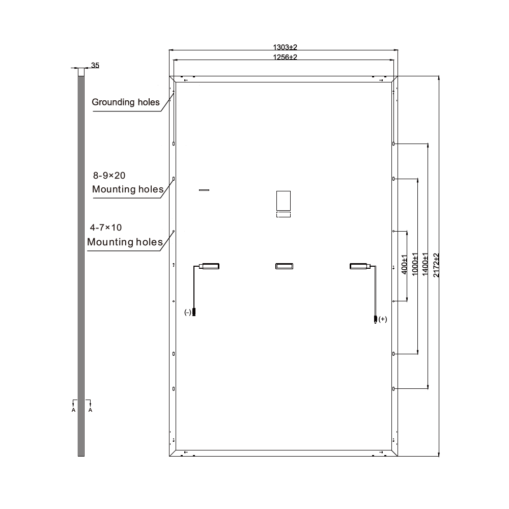 RISEN ENERGY, RSM120-8-610M, Standard Monofacial Monocrystalline PERC half-cut cells 610Wp Solar Panel