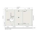 PANASONIC, EVPV350K, Standard Monofacial Monocrystalline PERC half-cut cells 350Wp Solar Panel