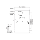 SUNTECH, STP400S-C54/Umhb, Standard Monofacial Monocrystalline MONO half-cut cells 400Wp Solar Panel