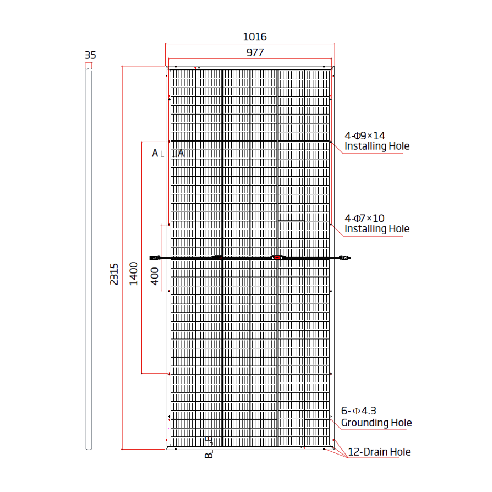 TRINA SOLAR, TSM-DEG15VC.20(II), Standard Bifacial Monocrystalline 485Wp Solar Panel