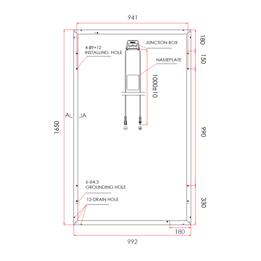 TRINA SOLAR, PC05A, Standard Monofacial Monocrystalline 265Wp Solar Panel