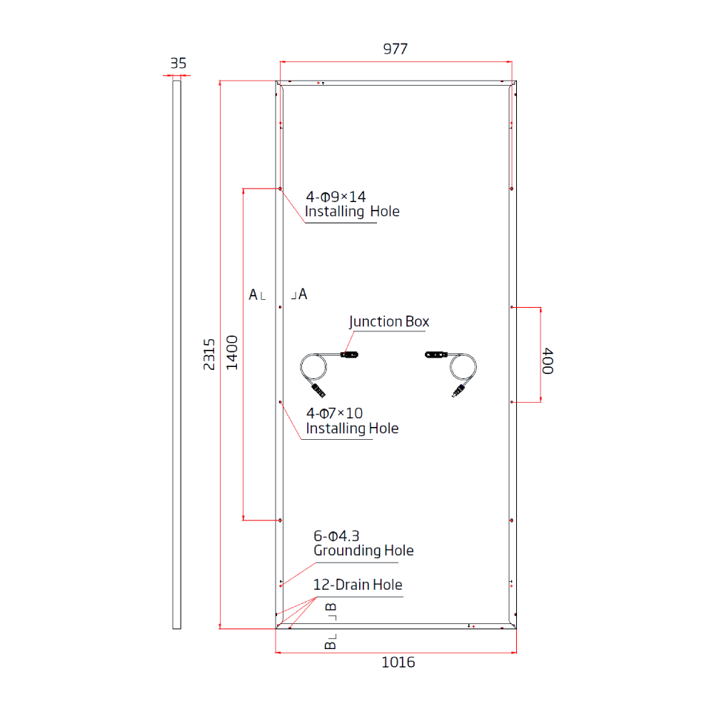 TRINA SOLAR, TSM-DE15V(II), Standard Monofacial Monocrystalline Half-cut 475Wp Solar Panel