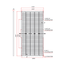 TRINA SOLAR, TSM-DEG18MC.20(II), Standard Monofacial Monocrystalline 480Wp Solar Panel