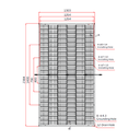 TRINA SOLAR, TSM-DEG21C.20, Standard Bifacial Monocrystalline 660Wp Solar Panel