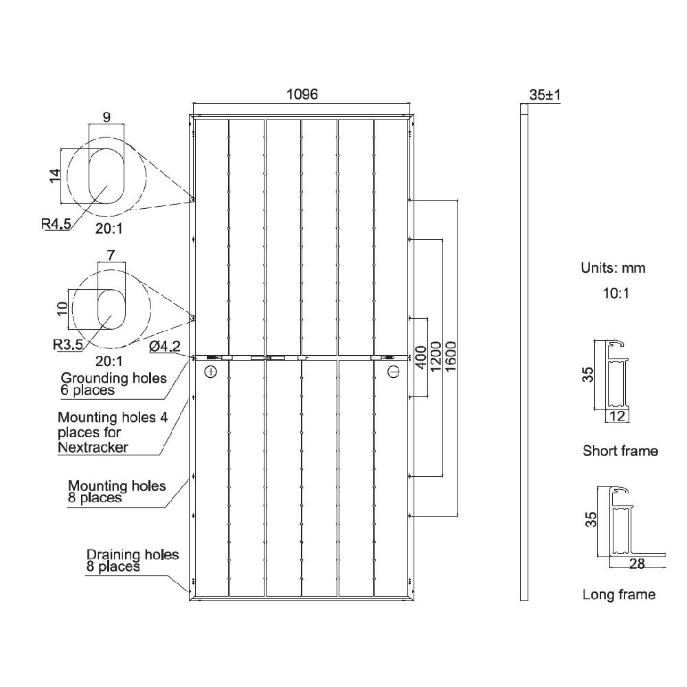 JA SOLAR, JAM78D40-GB-600W, Standard Bifacial Monocrystalline SMBB Half-Cell 600Wp Solar Panel