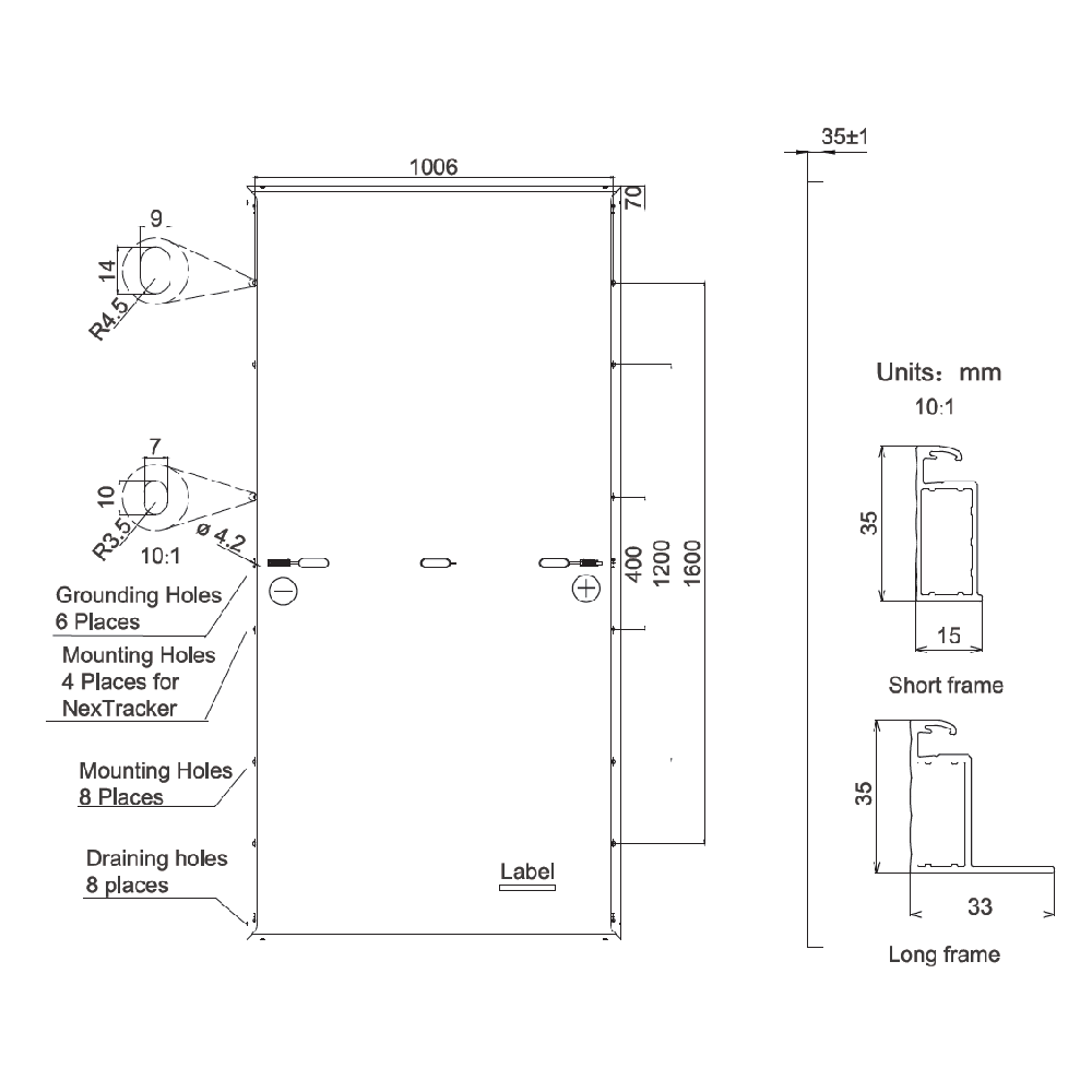 JA SOLAR, JAM72S20-MR-450W, Standard Monofacial Monocrystalline PERC Half-Cell 450Wp Solar Panel