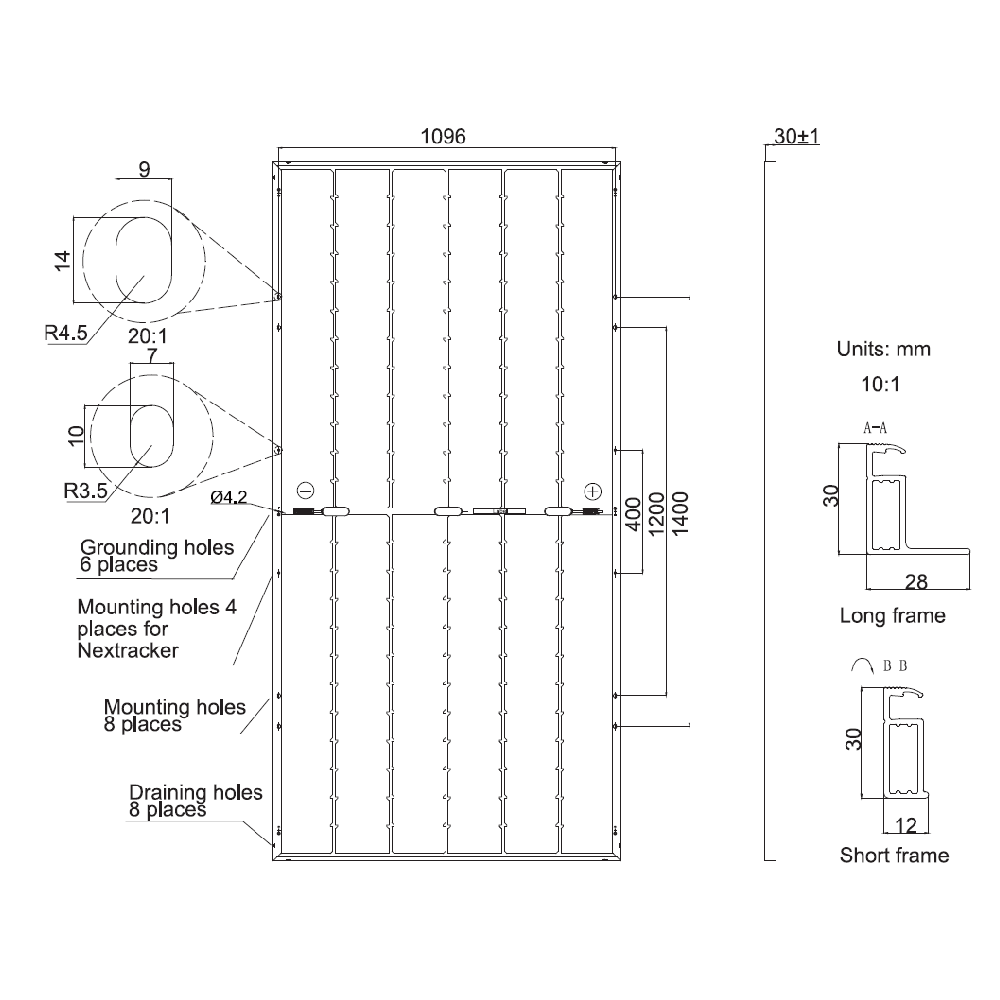 JA SOLAR, JAM72D40-GB-575W, Standard Bifacial Monocrystalline MBB Half-Cell 575Wp Solar Panel