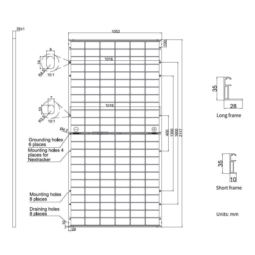 JA SOLAR, JAM72D20-MB-450W, Standard Bifacial Monocrystalline PERCIUM Half-Cell 450Wp Solar Panel