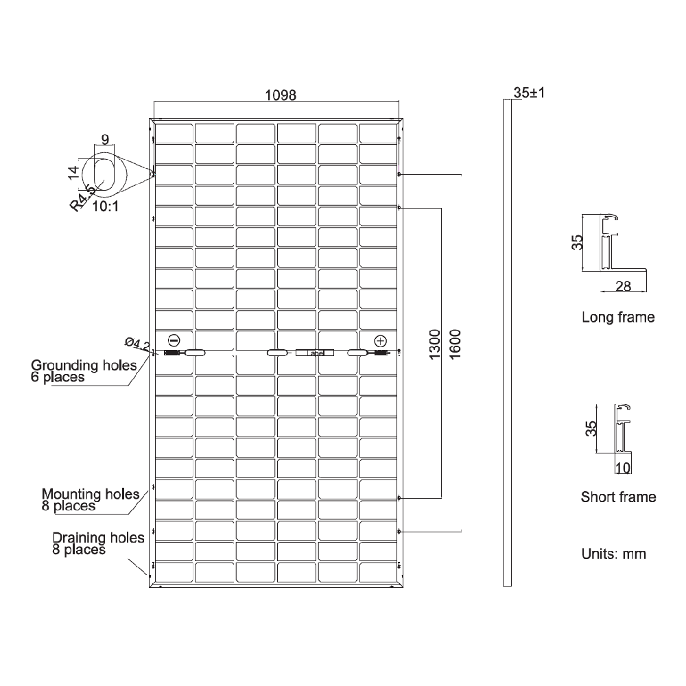 JA SOLAR, JAM66D30-MB-485W, Standard Bifacial Monocrystalline PERCIUM Half-Cell 485Wp Solar Panel