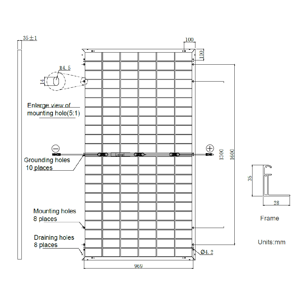 JA SOLAR, JAM66D10-MB-360W, Standard Monofacial Monocrystalline PERCIUM Half-Cell 360Wp Solar Panel