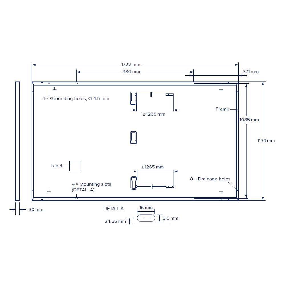 QCELLS, Q.PEAK-DUO-BLK-M-G11S+-390W, Standard Monofacial Monocrystalline Half-Cells 400Wp Solar Panel