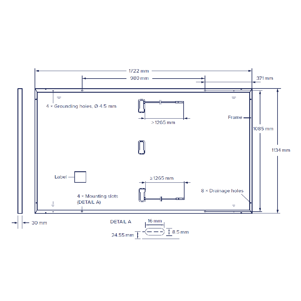 QCELLS, Q.PEAK-DUO-M-G11S+-400W, Standard Monofacial Monocrystalline Half-Cells 405Wp Solar Panel