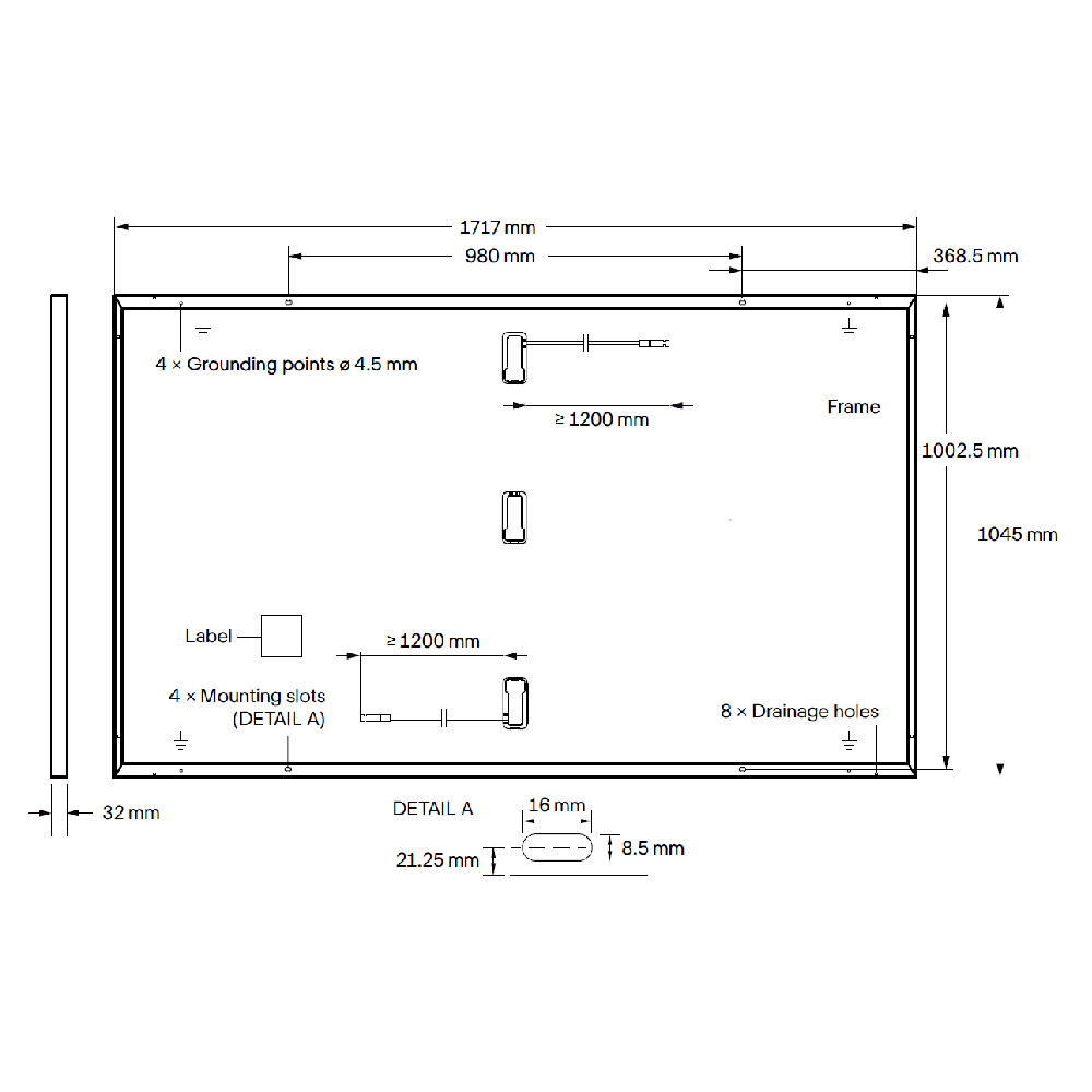 QCELLS, Q.PEAK-DUO-BLK-G10.a-350W, Standard Monofacial Monocrystalline Half-Cells 365Wp Solar Panel