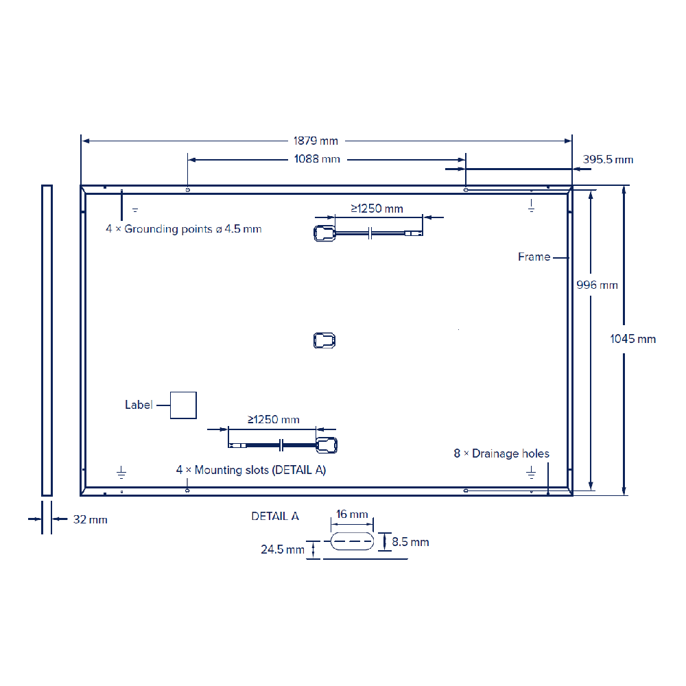 QCELLS, Q.PEAK-DUO-BLK-ML-G10-385W, Standard Monofacial Monocrystalline Half-Cells 385Wp Solar Panel