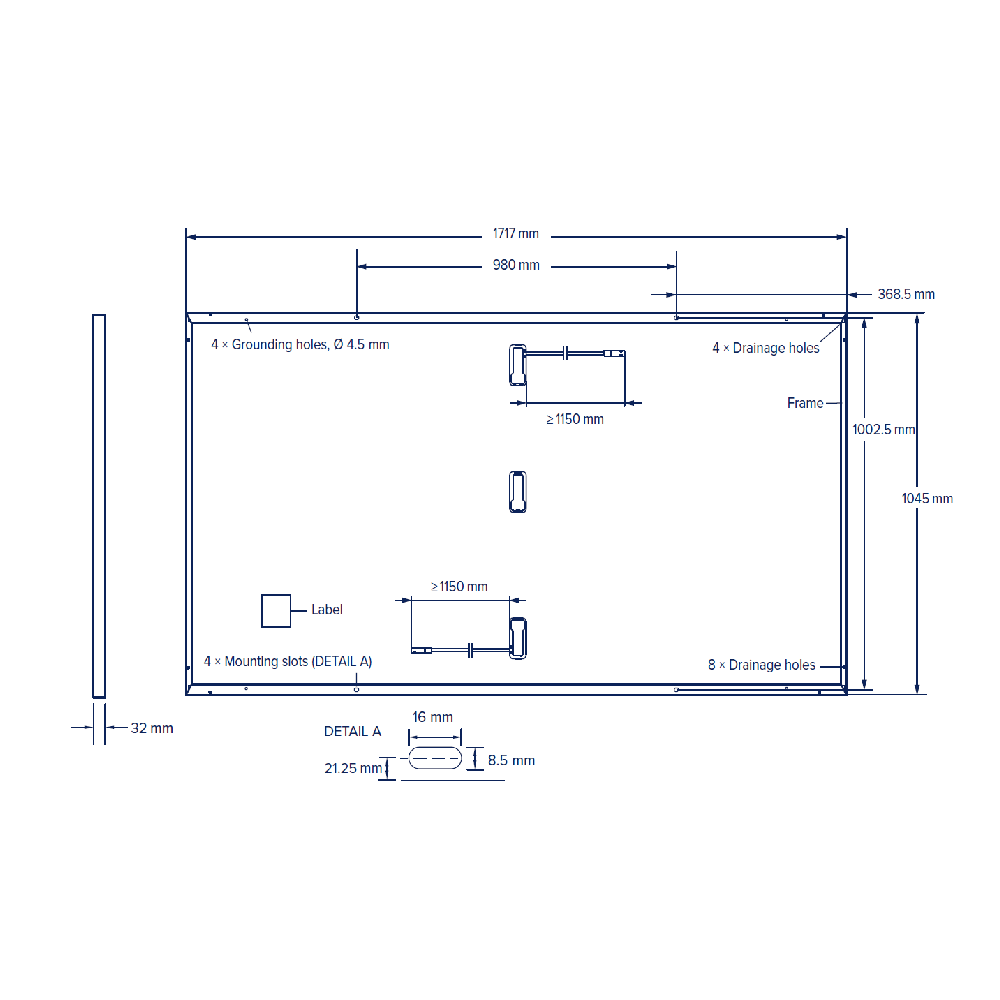 QCELLS, Q.PEAK-DUO-BLK-G10+-350W, Standard Monofacial Monocrystalline Half-Cells 355Wp Solar Panel