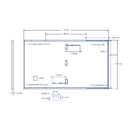 QCELLS, Q.PEAK-DUO-BLK-G10+-350W, Standard Monofacial Monocrystalline Half-Cells 370Wp Solar Panel