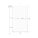 SUNPRO POWER, SPxxx-120M12-590W, Standard Bifacial Monocrystalline Mono-Crystalline PERC 590Wp Solar Panel