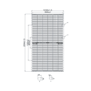 SUNPRO POWER, SP-144DSXXX-480W, Standard Bifacial Monocrystalline Mono-Crystalline 480Wp Solar Panel