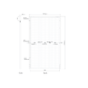 SUNPRO POWER, SPDGxxx-120M-355W, Standard Bifacial Monocrystalline Mono-Crystalline PERC 355Wp Solar Panel