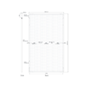 SUNPRO POWER, SPDGxxx-120M12-605W, Standard Bifacial Monocrystalline Mono-Crystalline PERC 605Wp Solar Panel