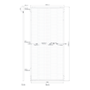 SUNPRO POWER, SPDGxxx-110M12-530W, Standard Bifacial Monocrystalline Mono-Crystalline PERC 530Wp Solar Panel