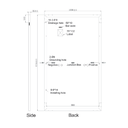 SUNPRO POWER, SPxxx-120M-385W, Standard Monofacial Monocrystalline Mono-Crystalline PERC 385Wp Solar Panel