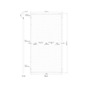 SUNPRO POWER, SPDGxxx-132M10-480W, Standard Bifacial Monocrystalline Mono-Crystalline PERC 480Wp Solar Panel