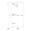 SUNPRO POWER, SPxxx-144M-420, Standard Monofacial Monocrystalline Mono-Crystalline PERC 420Wp Solar Panel