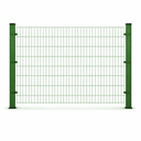 2D Wire Mesh Fence Panel, Galvanized, PVC Coated, 8/6/8 mm