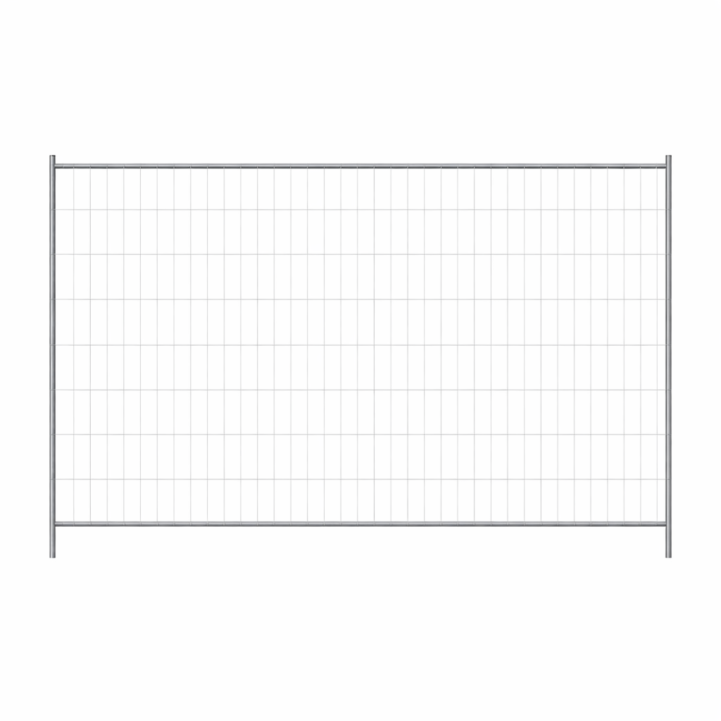 Galvanized Steel Temporary Fence Panel Poly ST 2, 3500x2000 mm