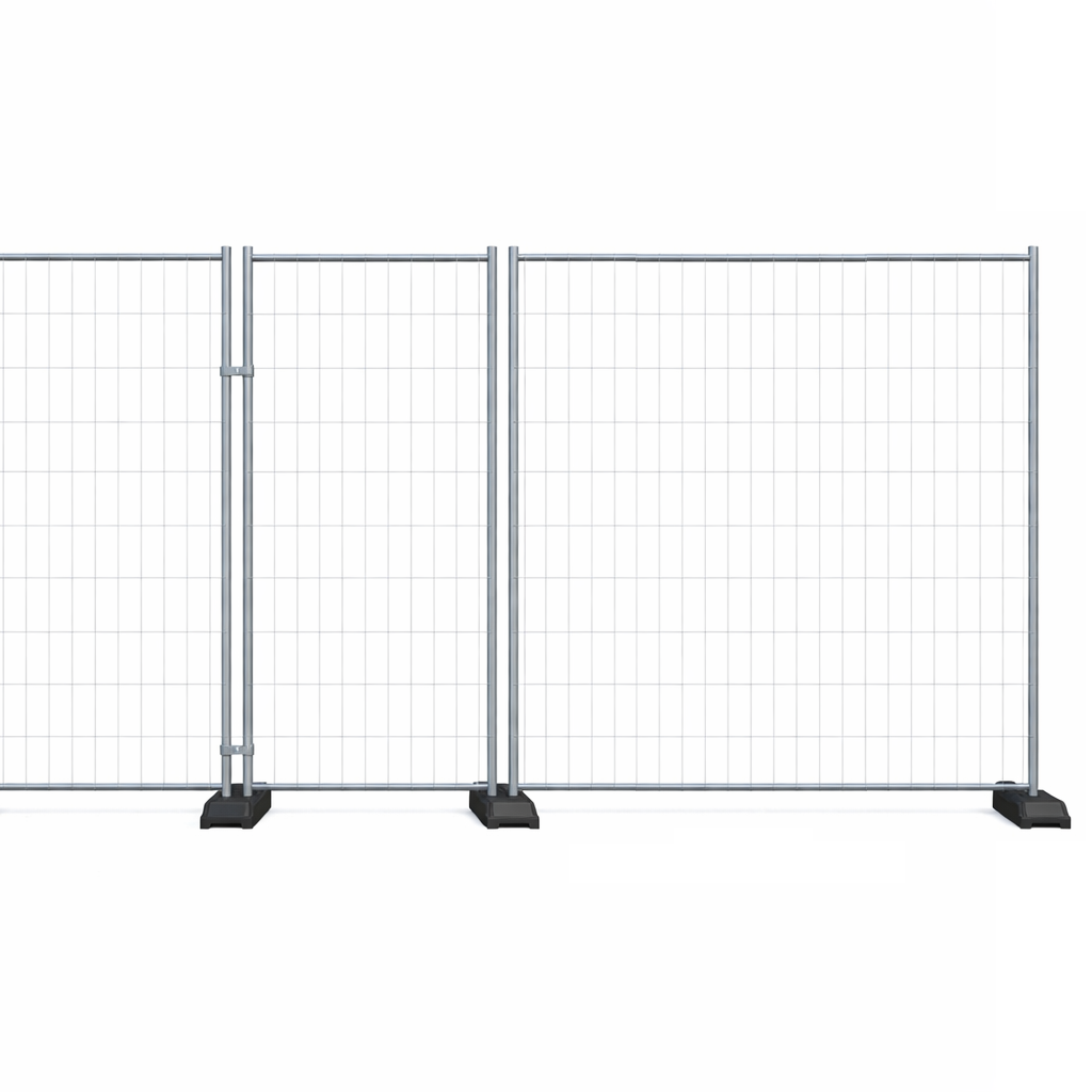 Galvanized Steel Temporary Fence Gate Poly ST 1100x2000 mm
