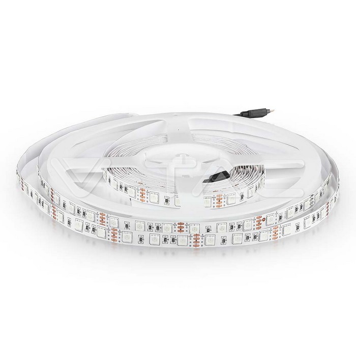 V-TAC 212156, Bandă LED SMD5050 60 LED-uri Galben IP20