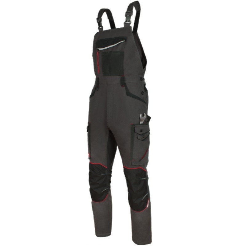 Work Bib Pants, Unisex, PROFESSIONAL 4 DYNAMIC