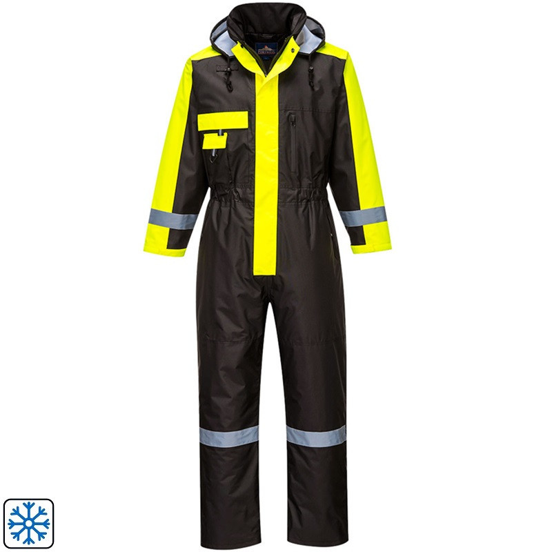 Work Coverall, Winter, Waterproof, Reflective, Unisex