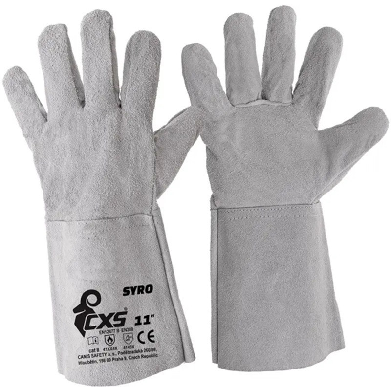 Grey Gloves, Size 10, Syro